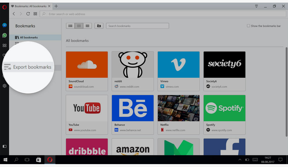 Opera 47 Introduces Bookmarks Export, Smoother Video Playback And More