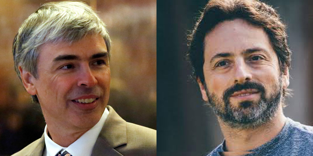 Larry Page and Sergey Brin