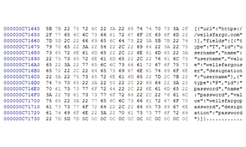 Password memory