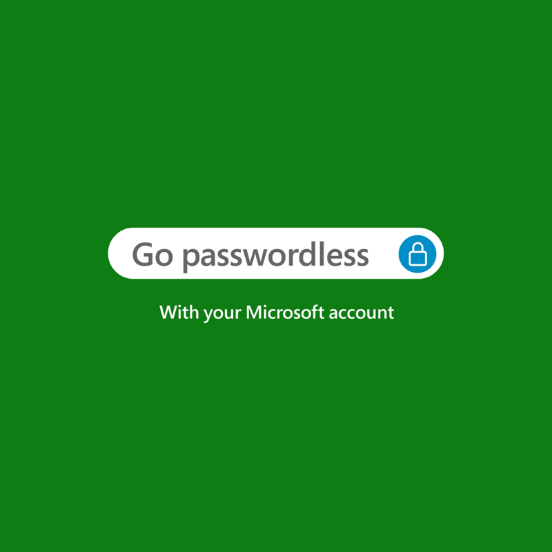 Passwordless Microsoft