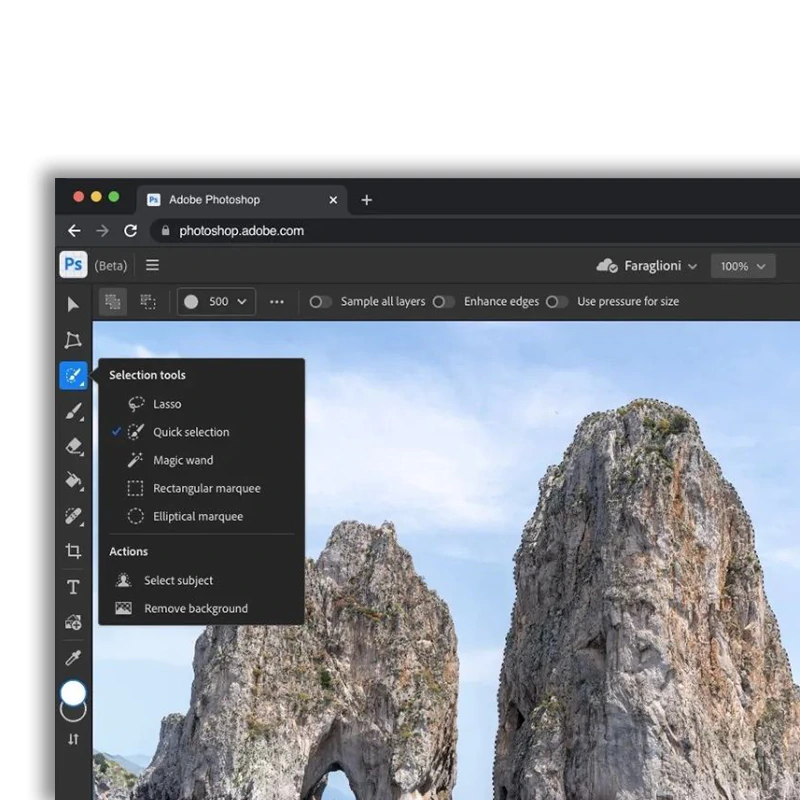 adobe photoshop from app store vs website download