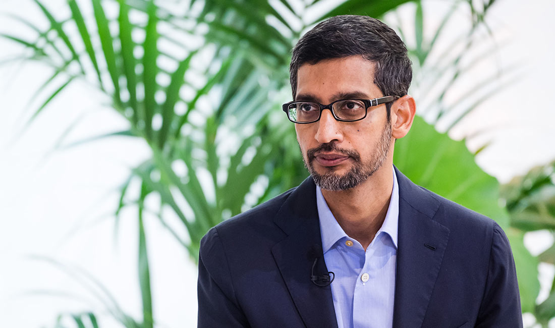 Sundar Pichai.