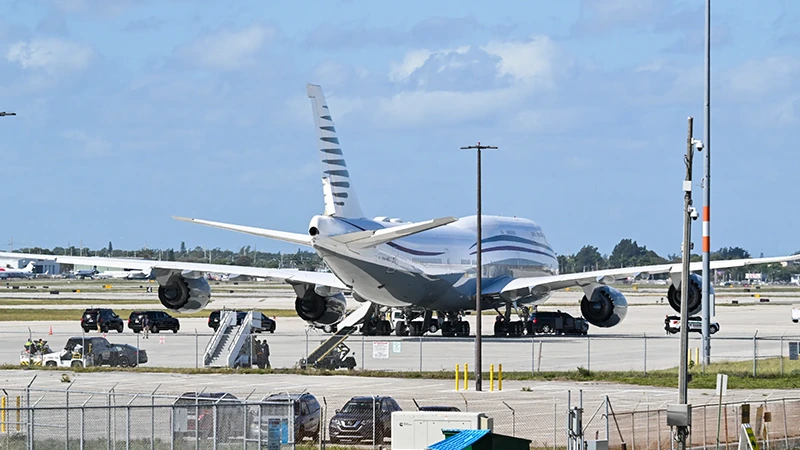 Boeing 747-8 originally owned by Qatar