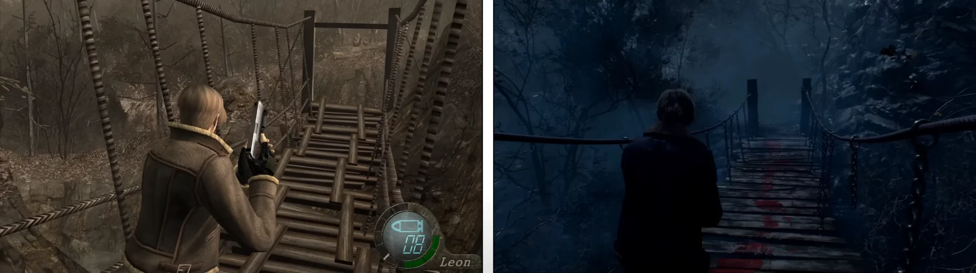 Resident Evil 4 vs. Resident Evil 4 remake