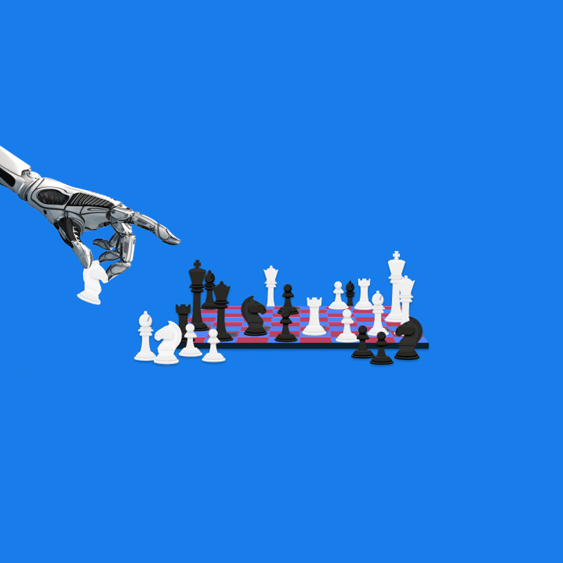 Robot hand - chess