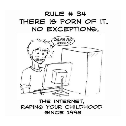 Rule 34 Dumb Porn - Rule 34\