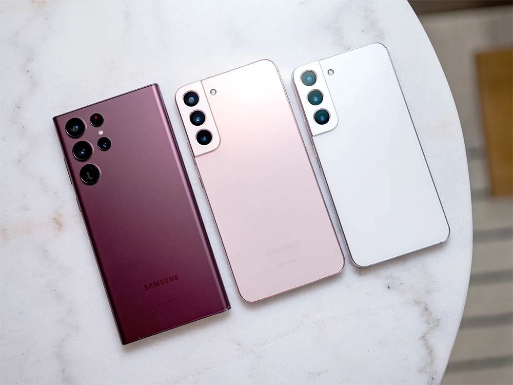 Samsung S22 series.