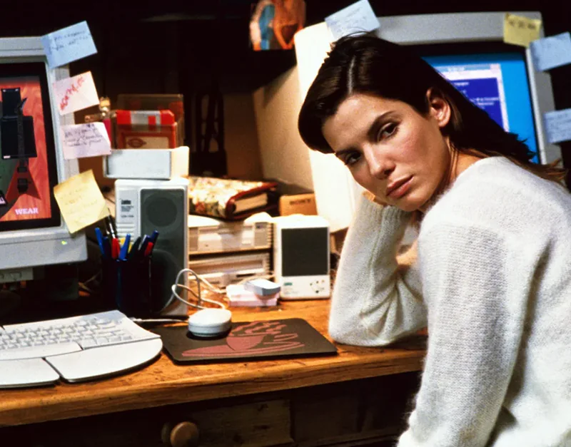 Sandra Bullock stars in The Net, a thriller that explored some of society's earliest fears about the internet