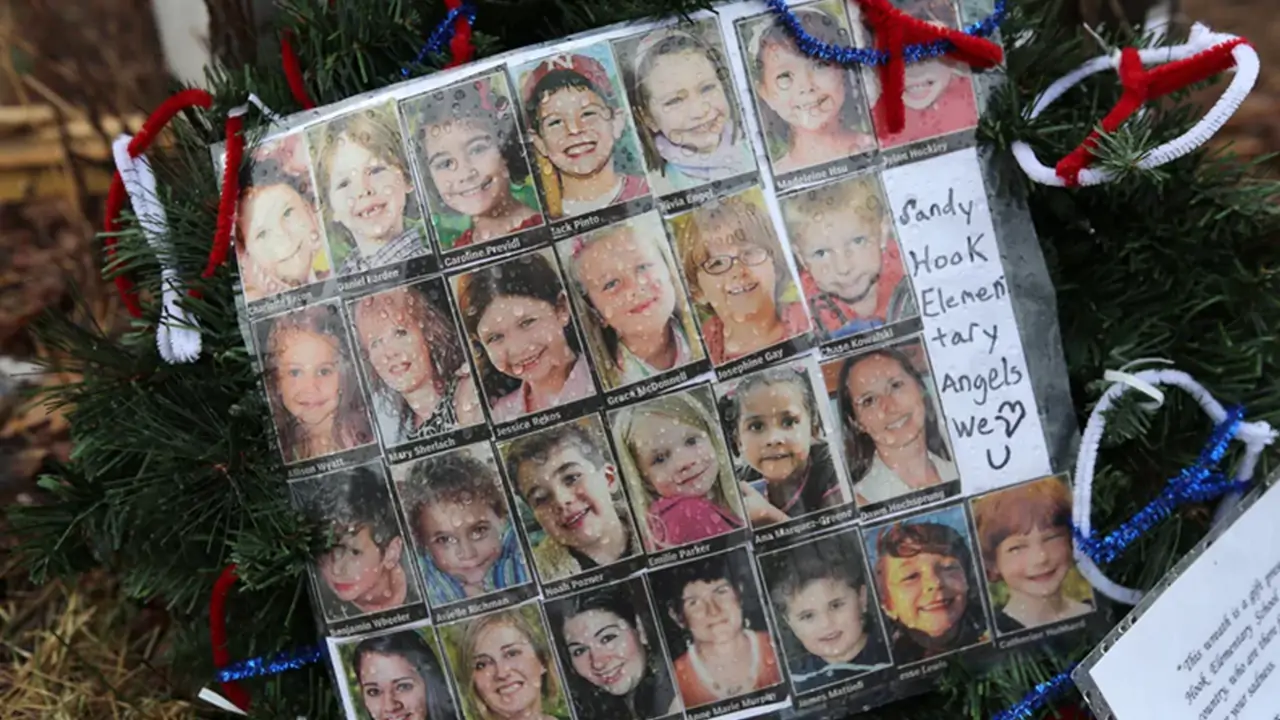 Photos of Sandy Hook Elementary School massacre victims.