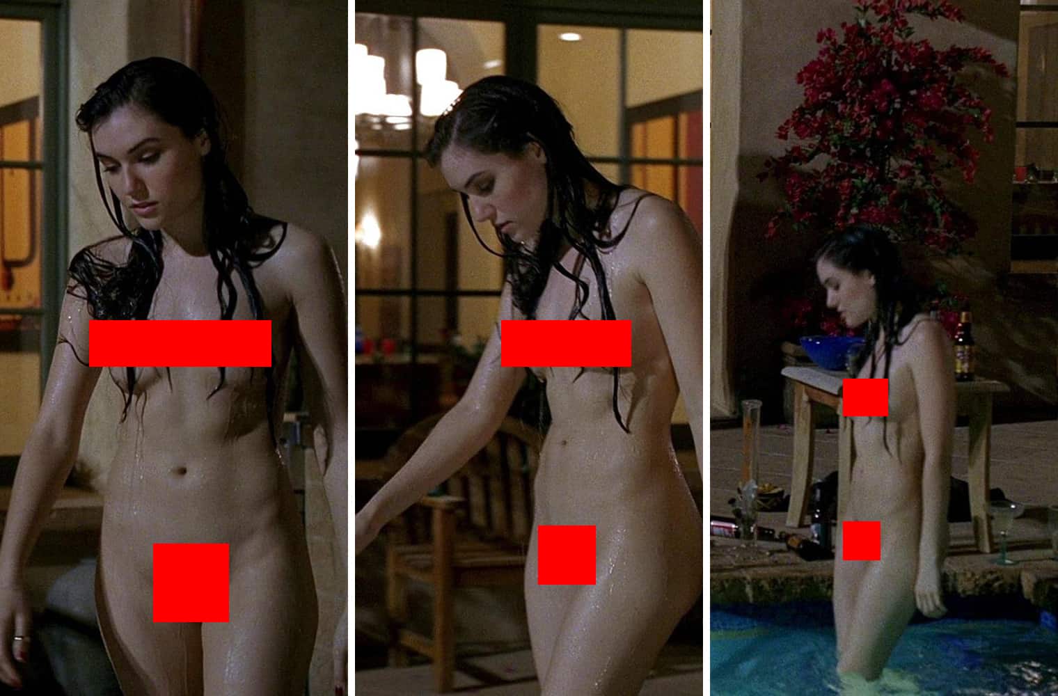 Sasha Grey showed more skin that what the audience expected.