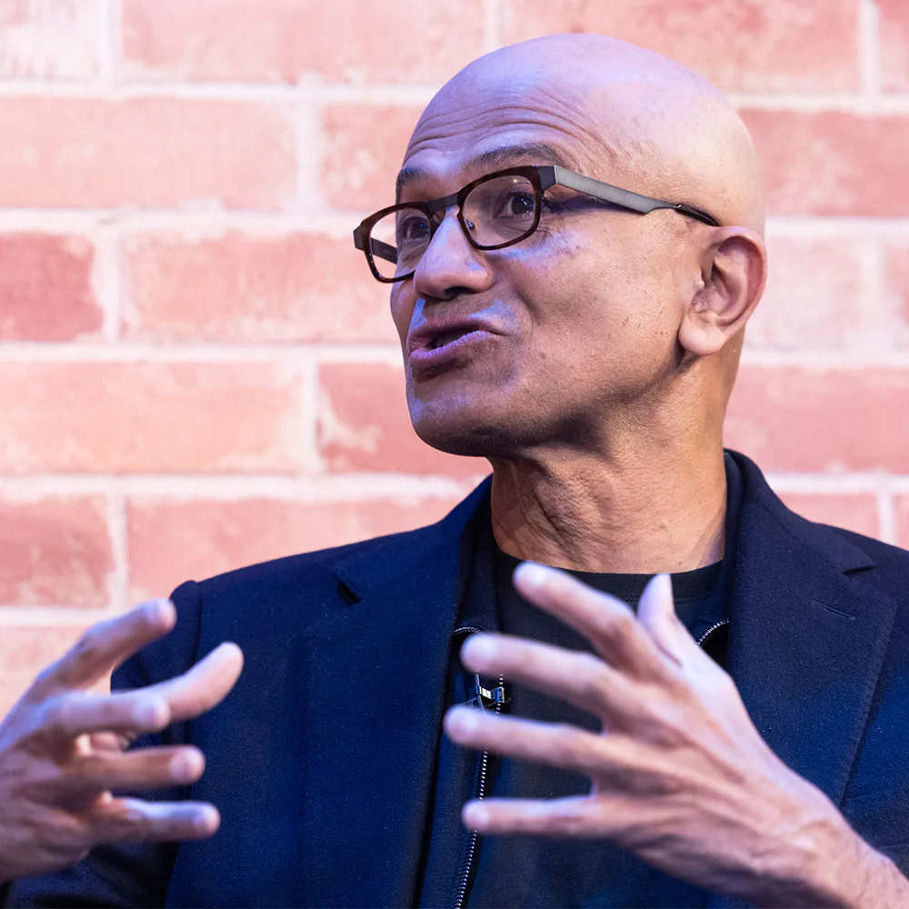 Satya Nadella.
