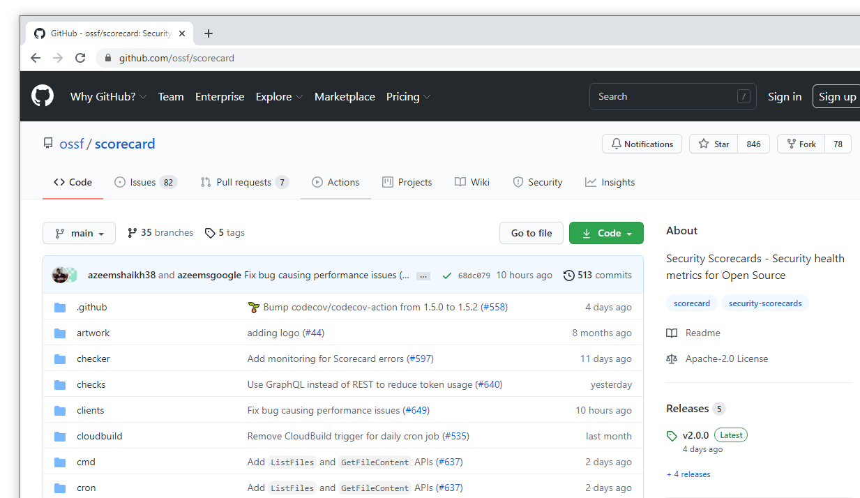 With 'Scorecards', Google Helps Developers Create More Secure Open