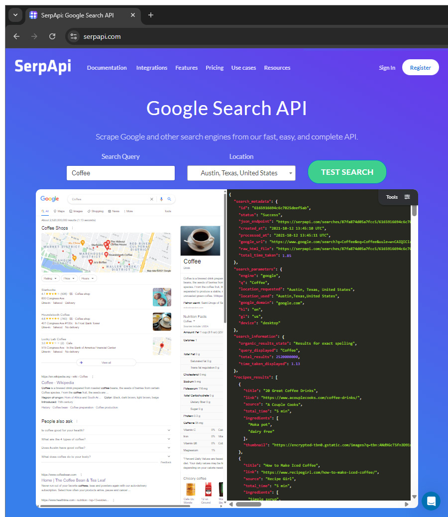 SerpAPI