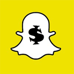 Snapchat dollarsign logo