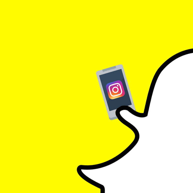 Snapchat - Instagram