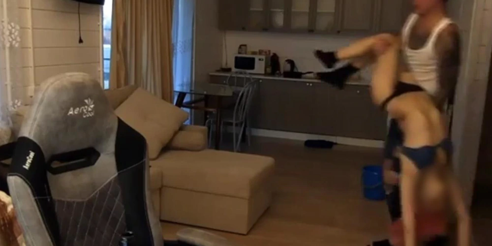 Stanislav Reshetnyak, and his girlfriend, Valentina Grigoryeva