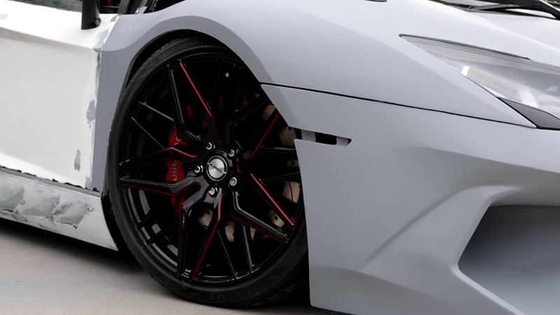 3D-printed Lamborghini Aventador