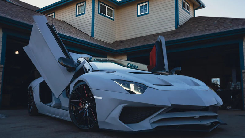 3D-printed Lamborghini Aventador