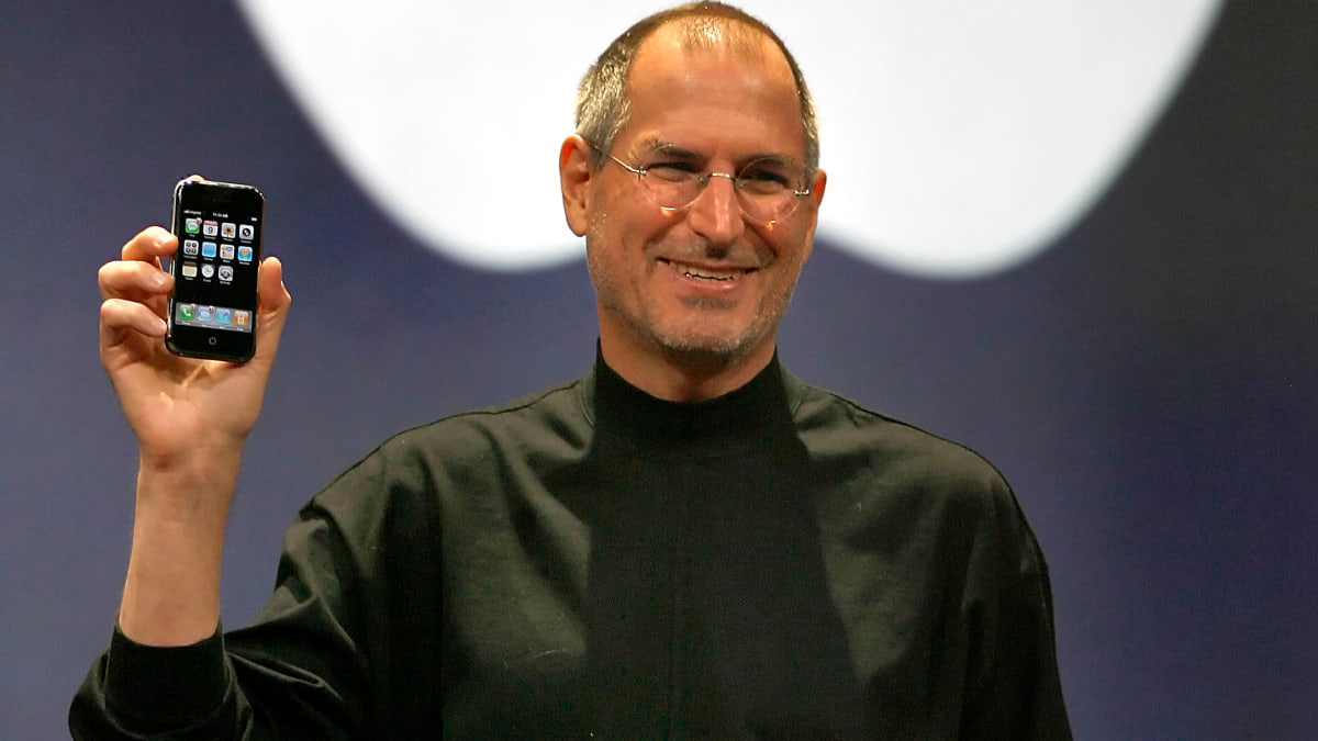 Steve Jobs, iPhone.