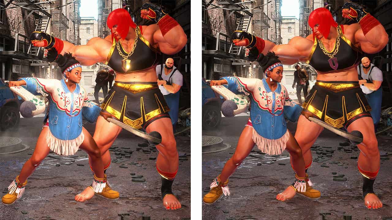 Street Fighter 6 lighting mod.