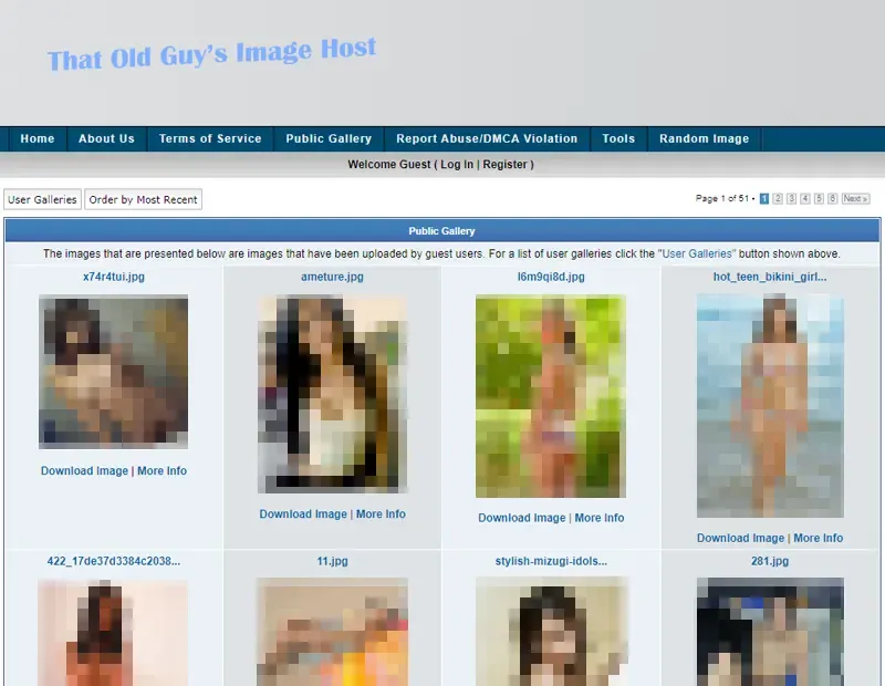 That Old Guy's Image Host