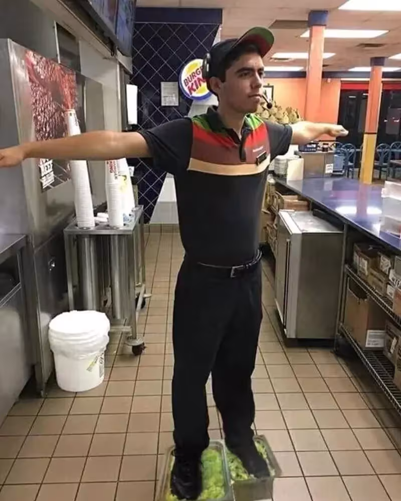 Alex, Burger King, Lettuce Guy