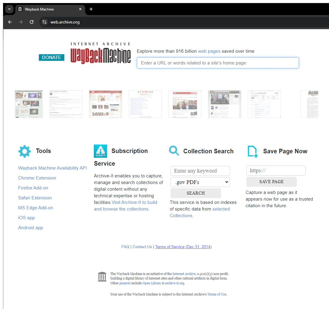 The Internet Archive