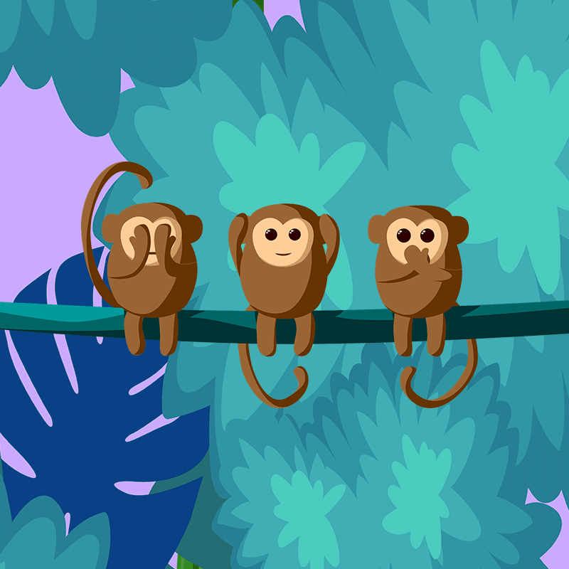 Three Wise Monkeys