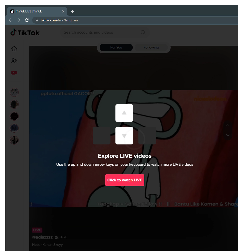 TikTok LIVE