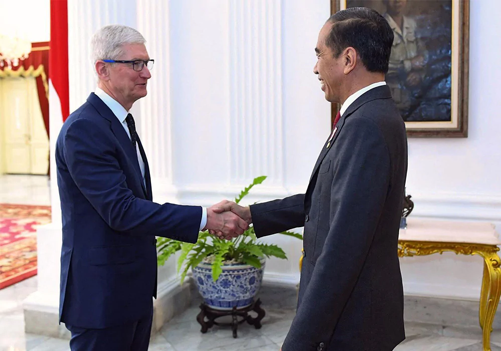 Tim Cook, Indonesia