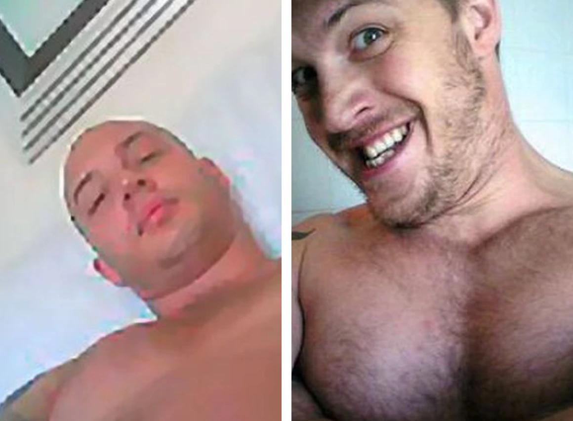 Tom Hardy, old social media photos