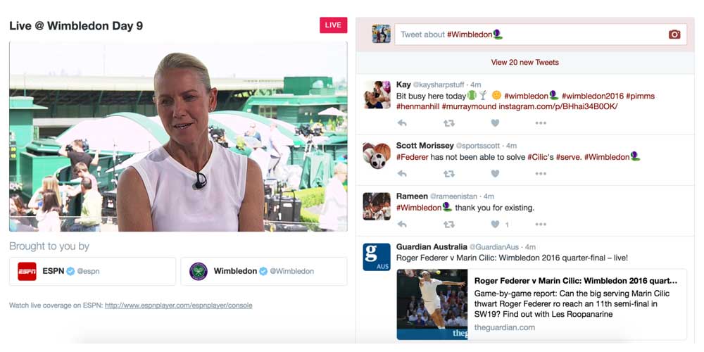 Twitter - Wimbledon 2016