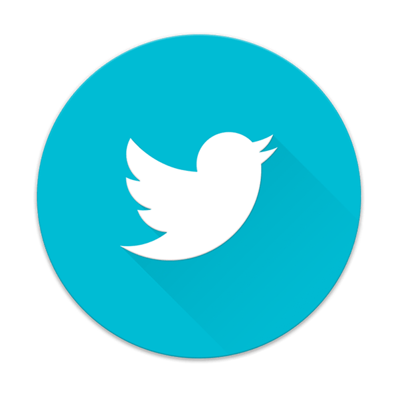 Twitter logo - Material Design
