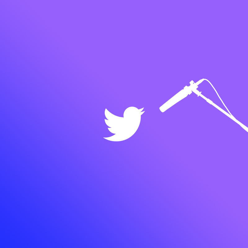 Twitter microphone