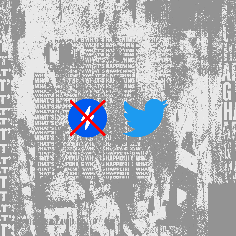 Twitter, no AMP