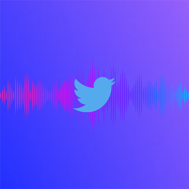 Twitter, soundwave, Spaces gradient