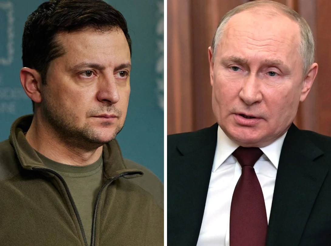 Russian President Vladimir Putin when he announced the start of the war