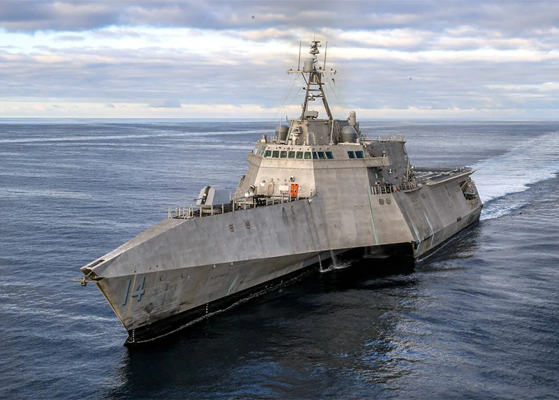 USS Manchester, an Independence-class littoral combat ship in the United States Navy.