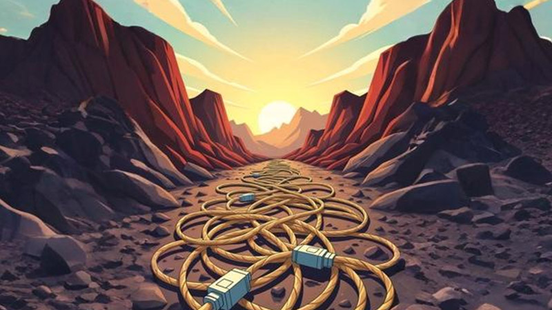 Valley, cables