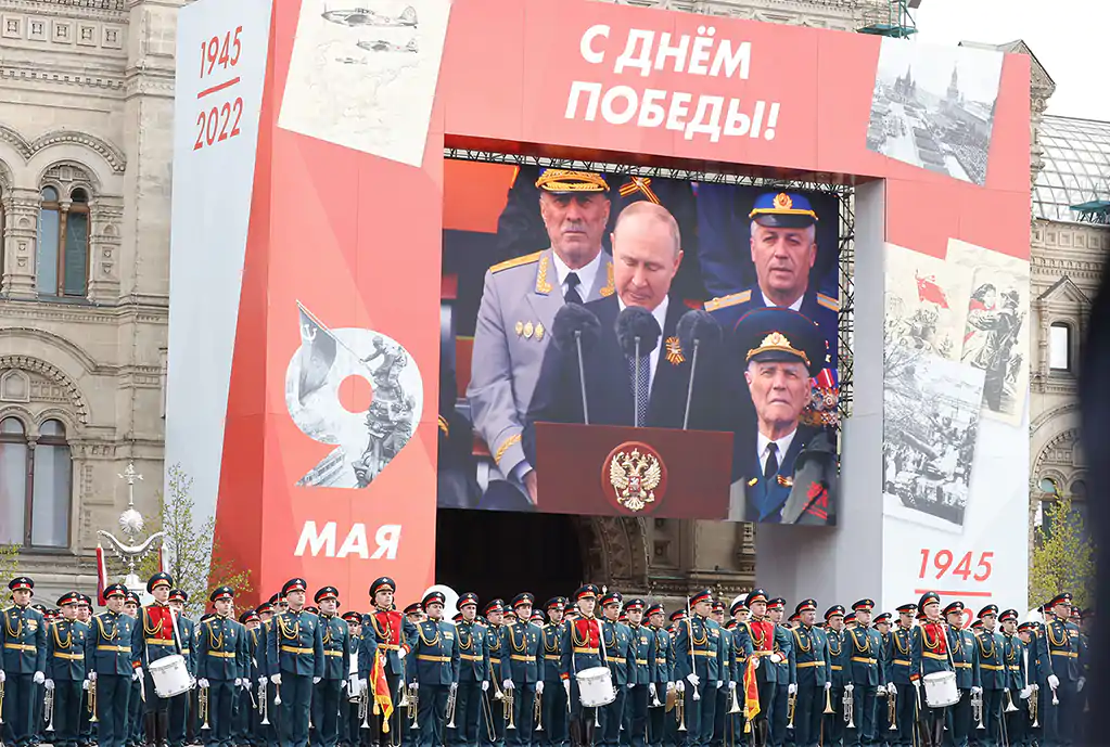Victory Day, Russia, 2022.