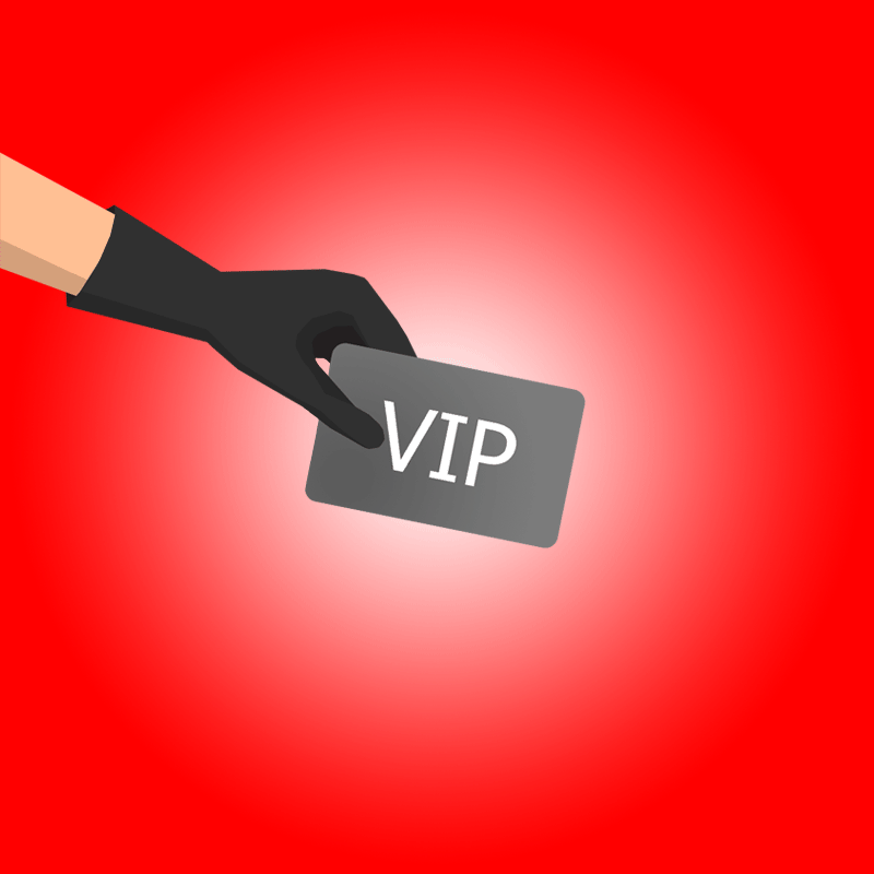 VIP hacker card for privilege