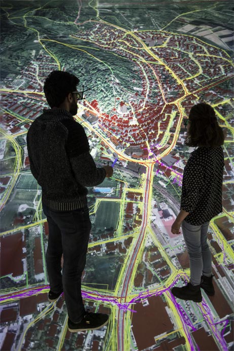 Researchers at HLRS have been using data and 3D modelling to create digital twins of the city of Herrenberg.