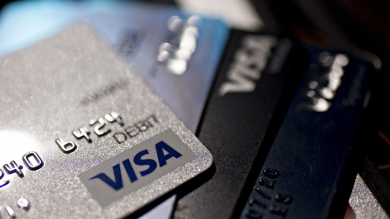 Visa cards.