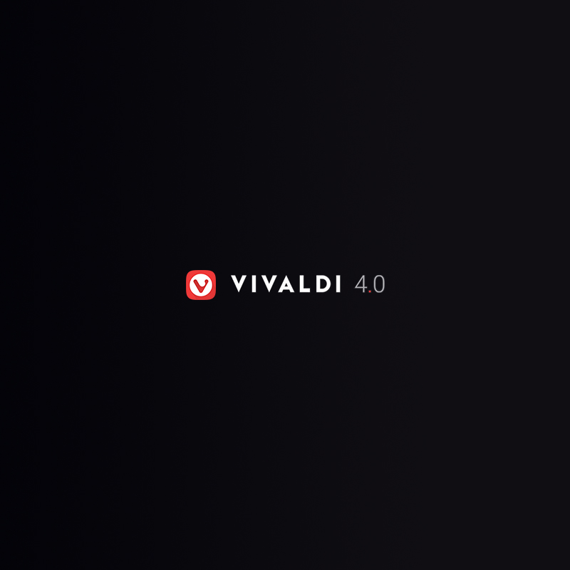 Vivaldi version 4.0