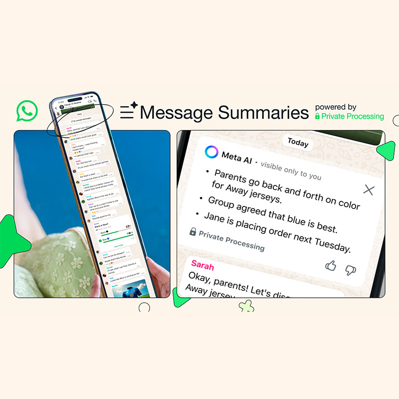 WhatsApp AI summary
