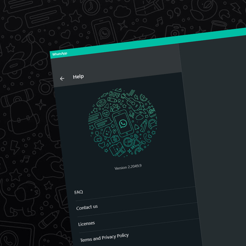 WhatsApp desktop 2.249.9