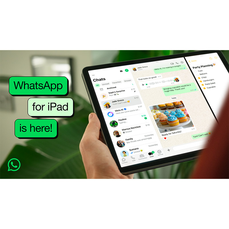 WhatsApp iPad