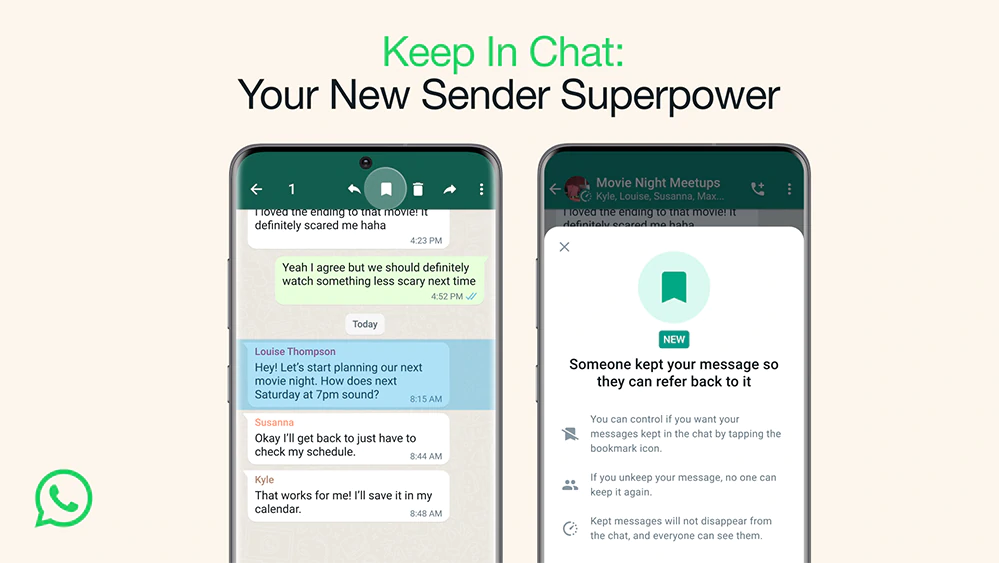 WhatsApp - Keep in Chat