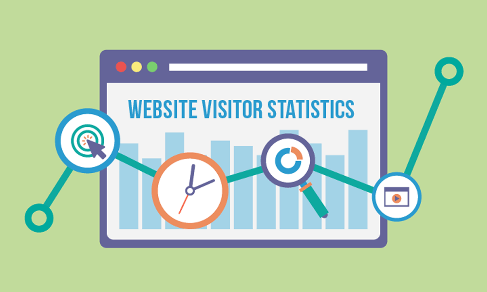 Website visitor statistics