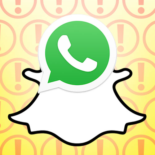 Snapchat - Whatsapp